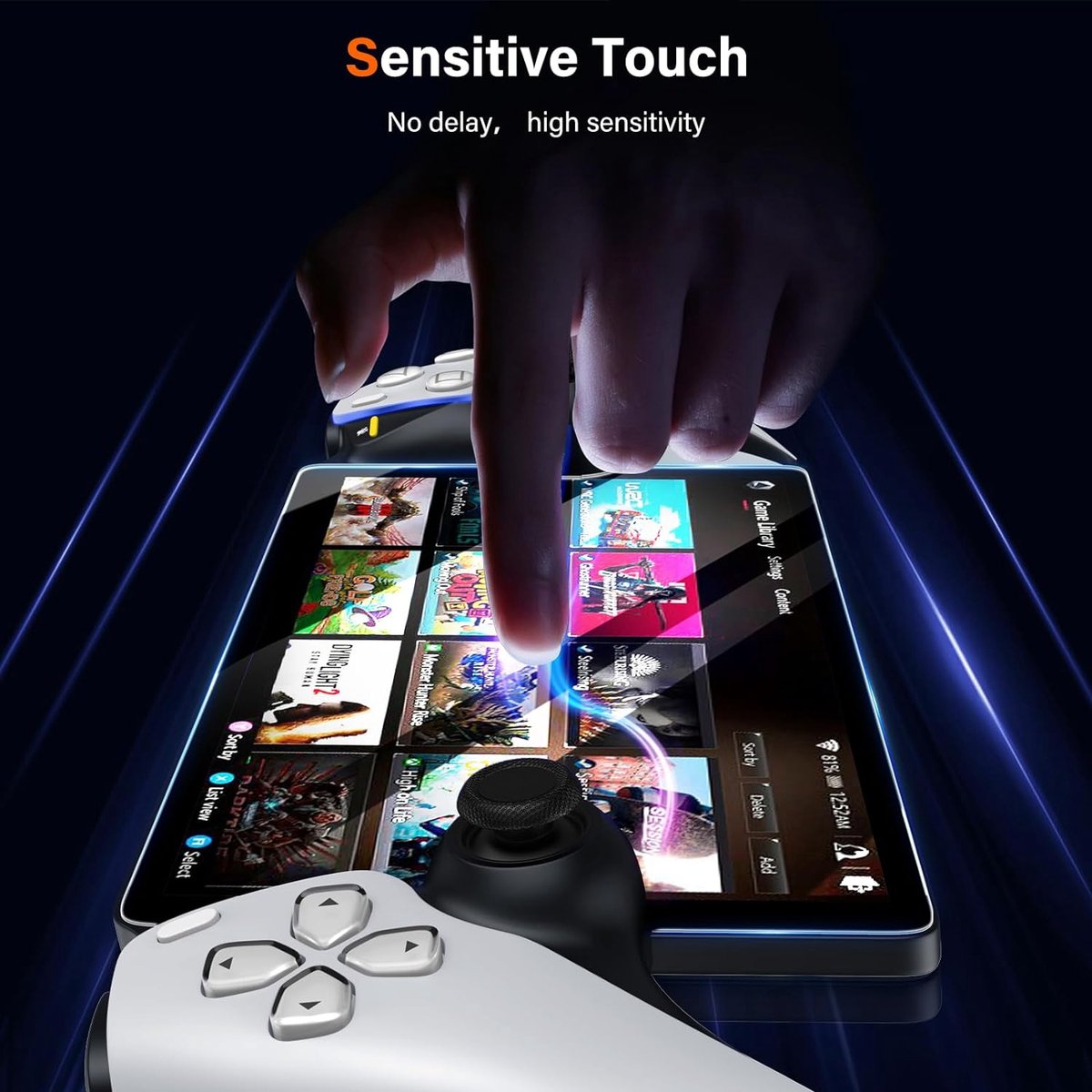 PlayCool PlayStation Portal – Anti-Blauw Licht Screenprotector – 2-Pack