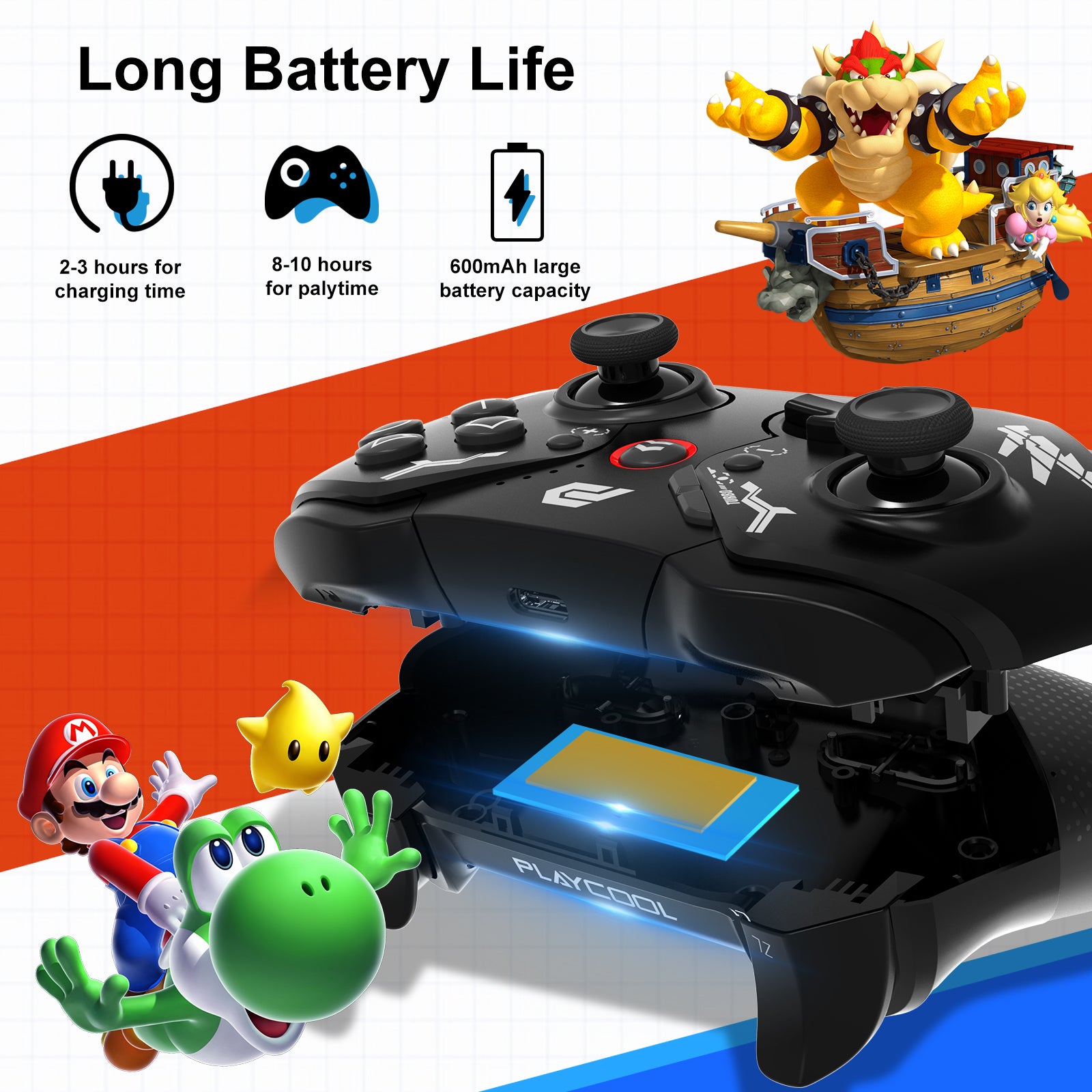 PlayCool Wireless Controller for Nintendo Switch