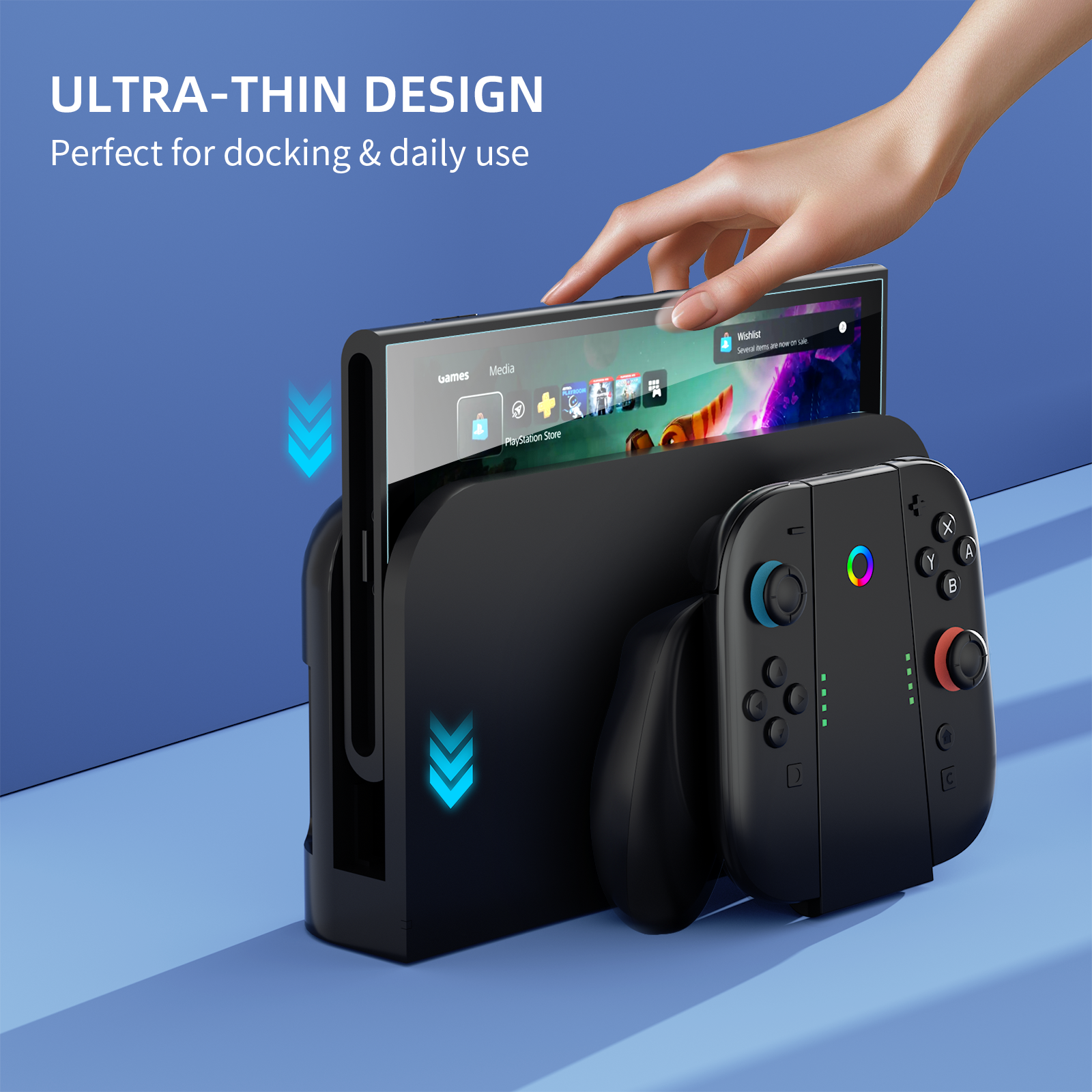 PlayCool Switch 2 – Screenprotector van 9H Gehard Glas – Met Installatietray – 2-Pack PlayCool