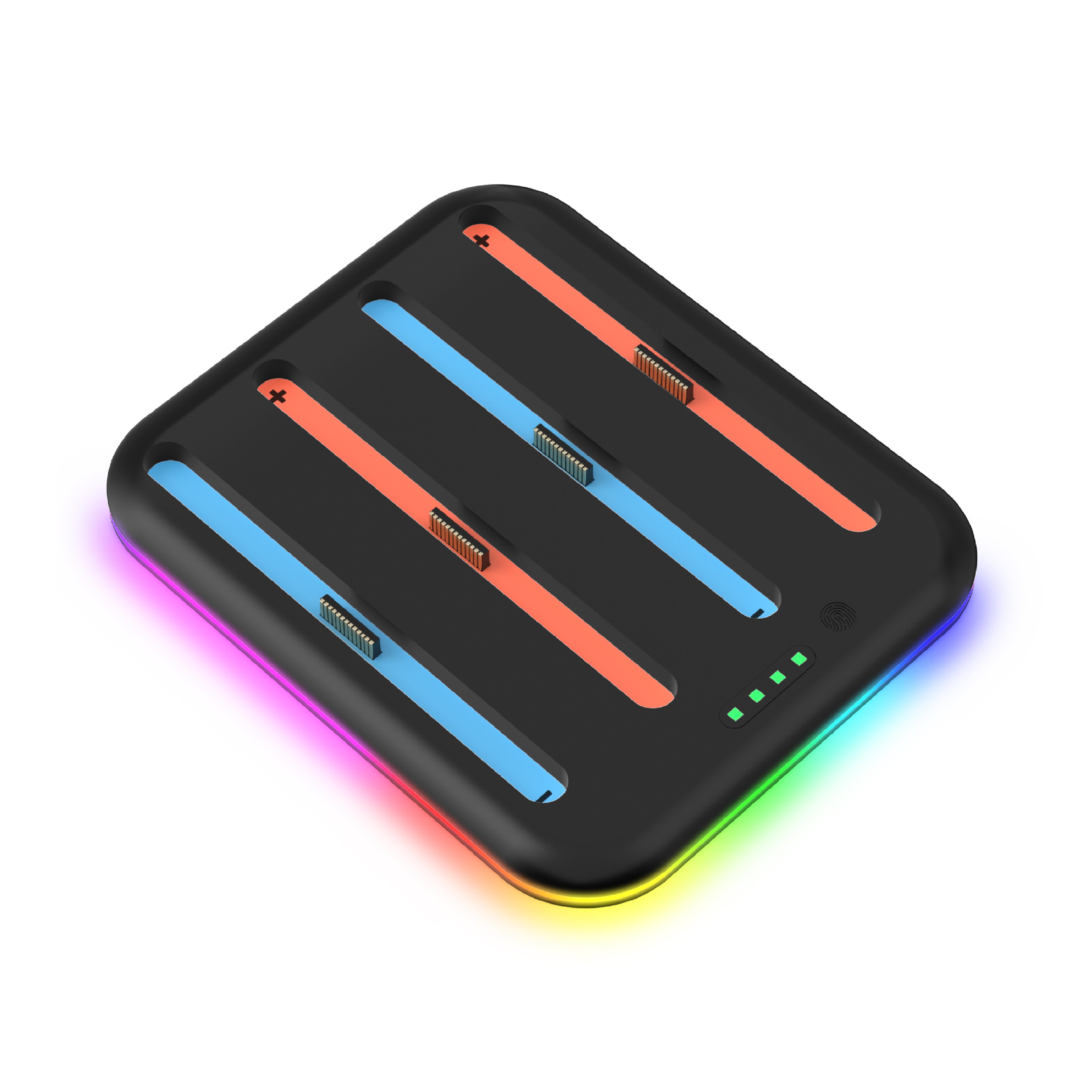 Nintendo Switch 2 Joy-Con oplader – charging dock voor 4 controllers met RGB verlichting