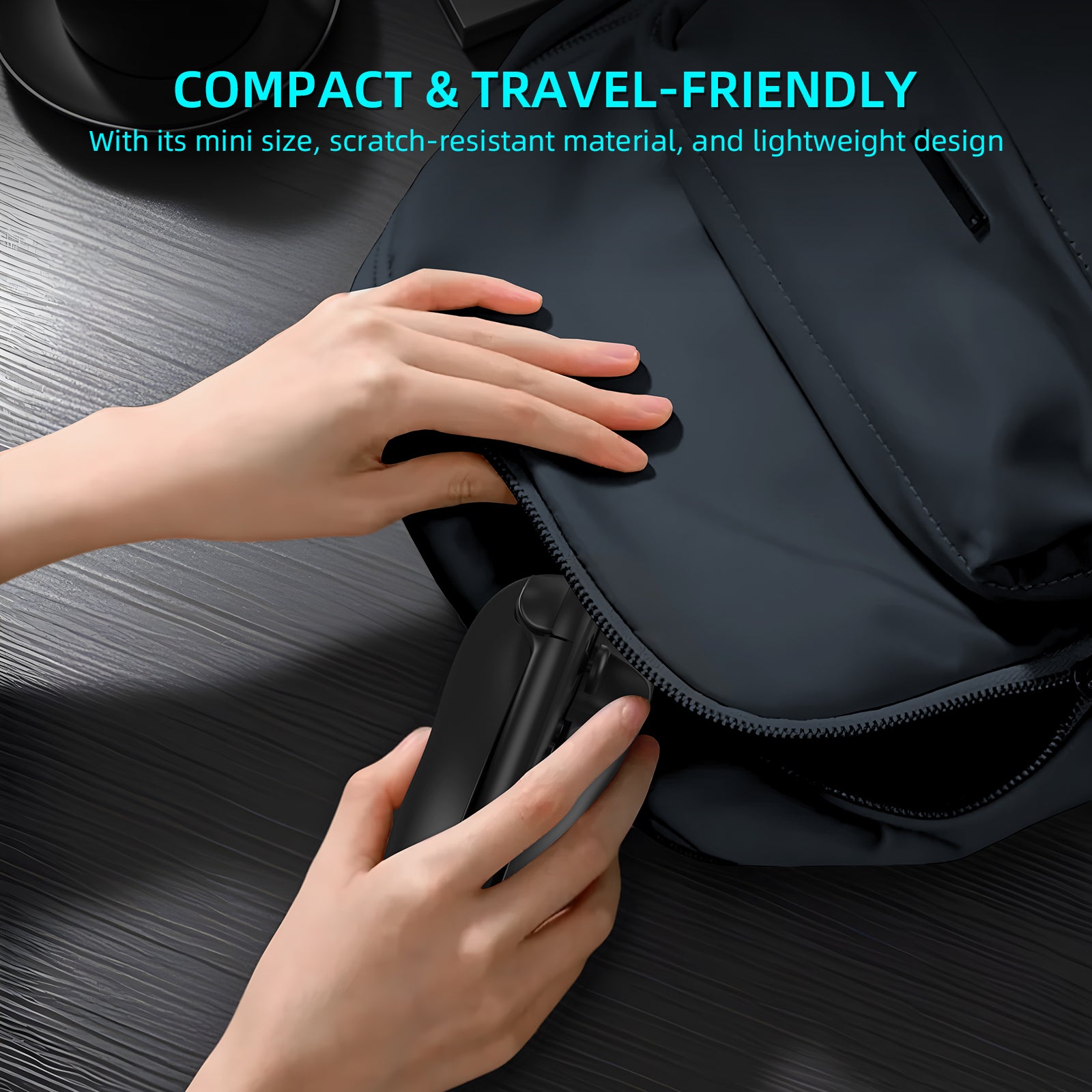 PlayCool Switch 2 – Joy-Con MouseGrip Set (2-delig) – Zwart