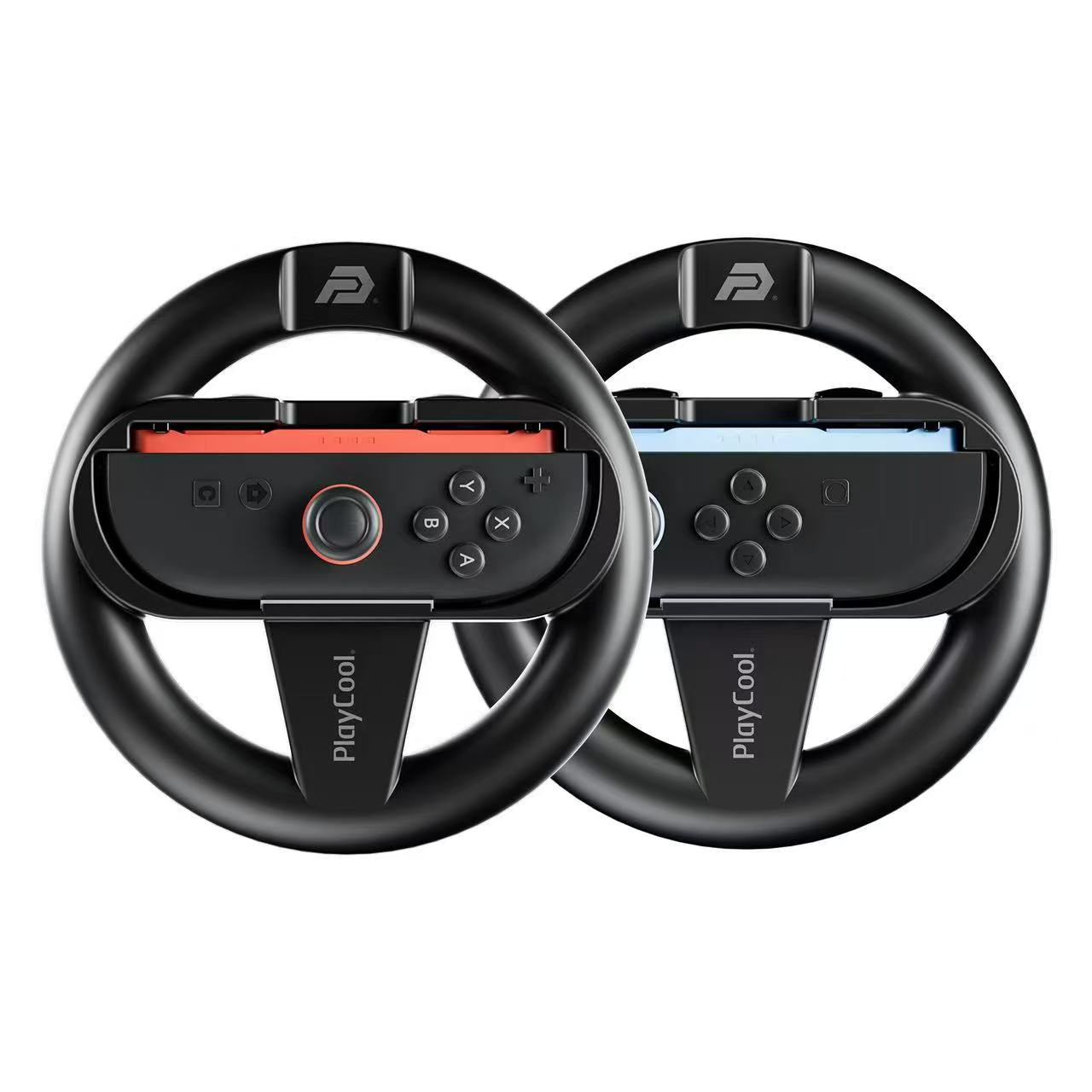 Nintendo Switch 2 Joy-Con stuur set – 4-in-1 racing wheel & controller grips