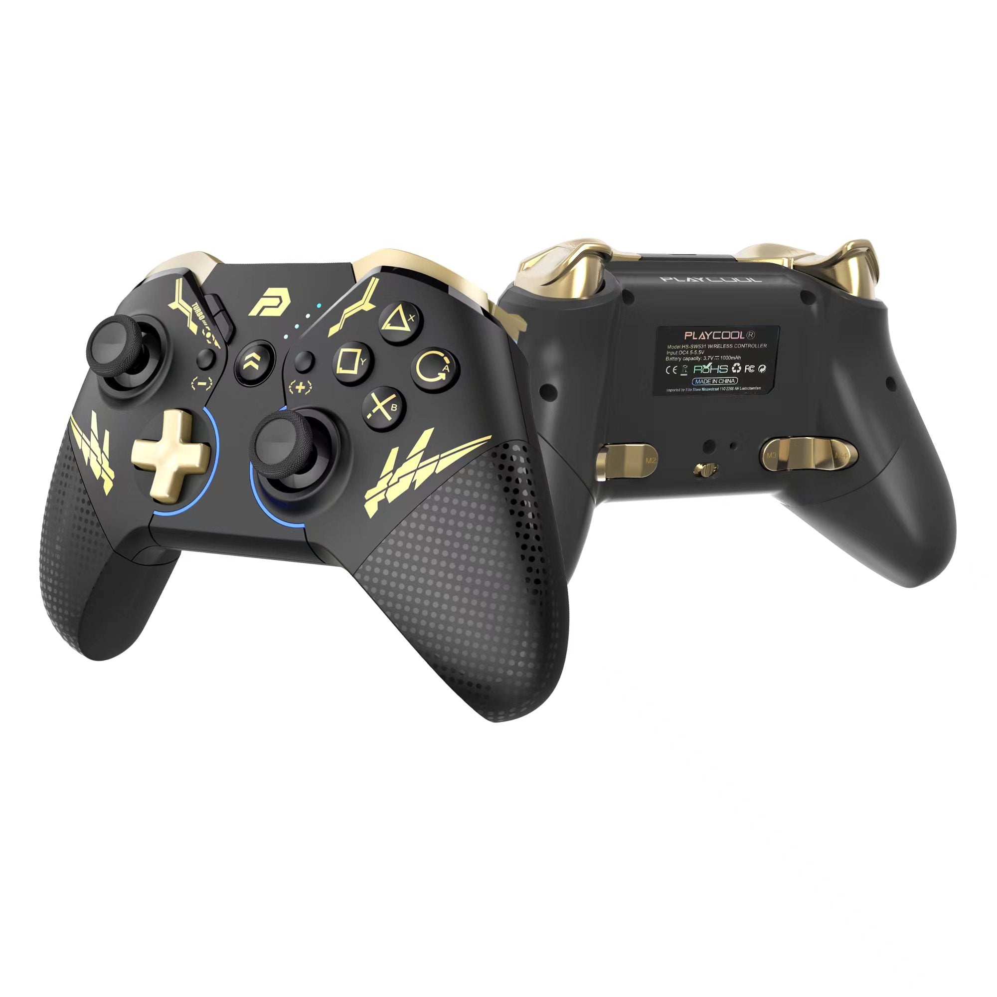 PlayCool Pro controller for Nintendo Switch/Lite/OLED - RGB, NFC, Turbo