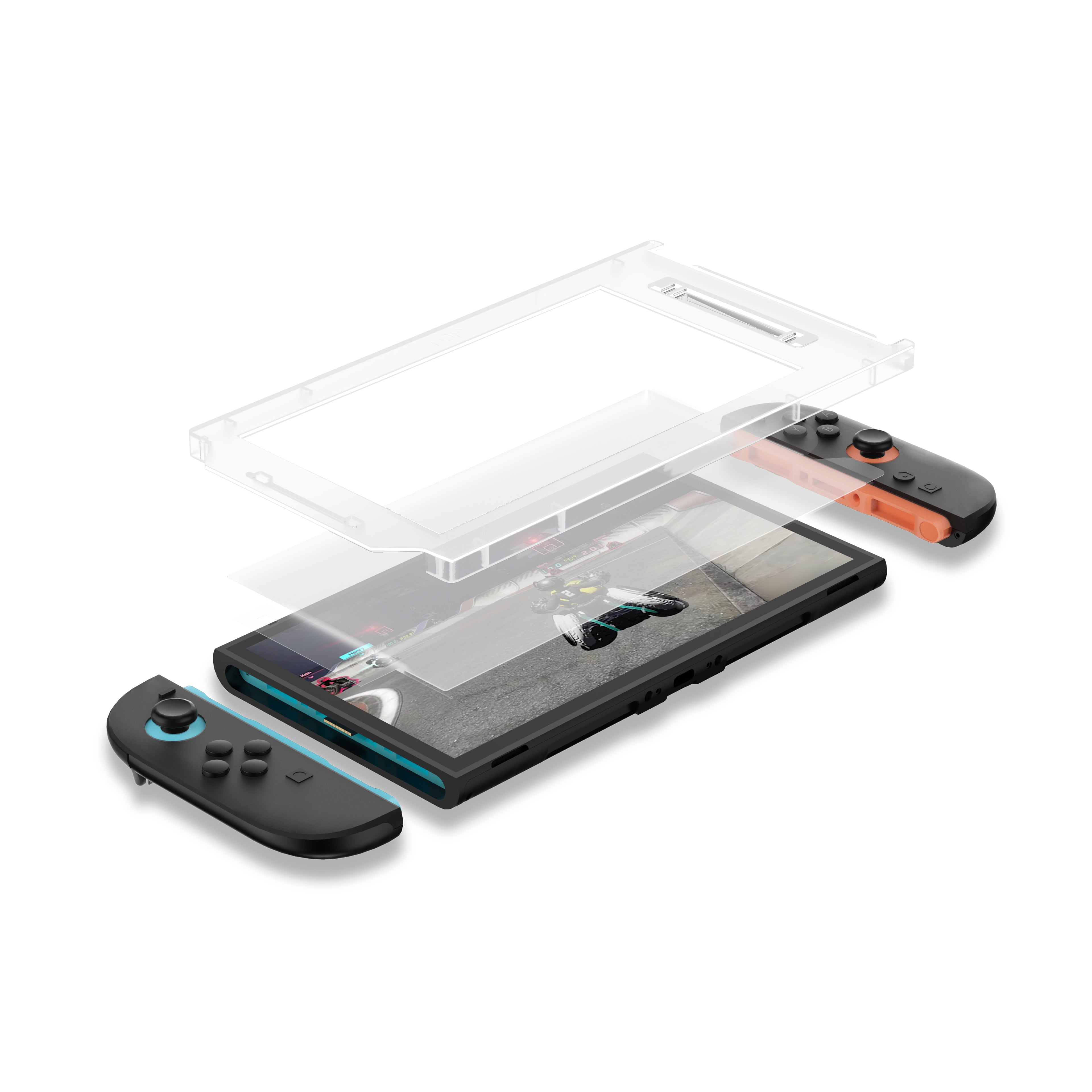 Nintendo Switch 2 screenprotector – 2 stuks 9H tempered glass met installatietray