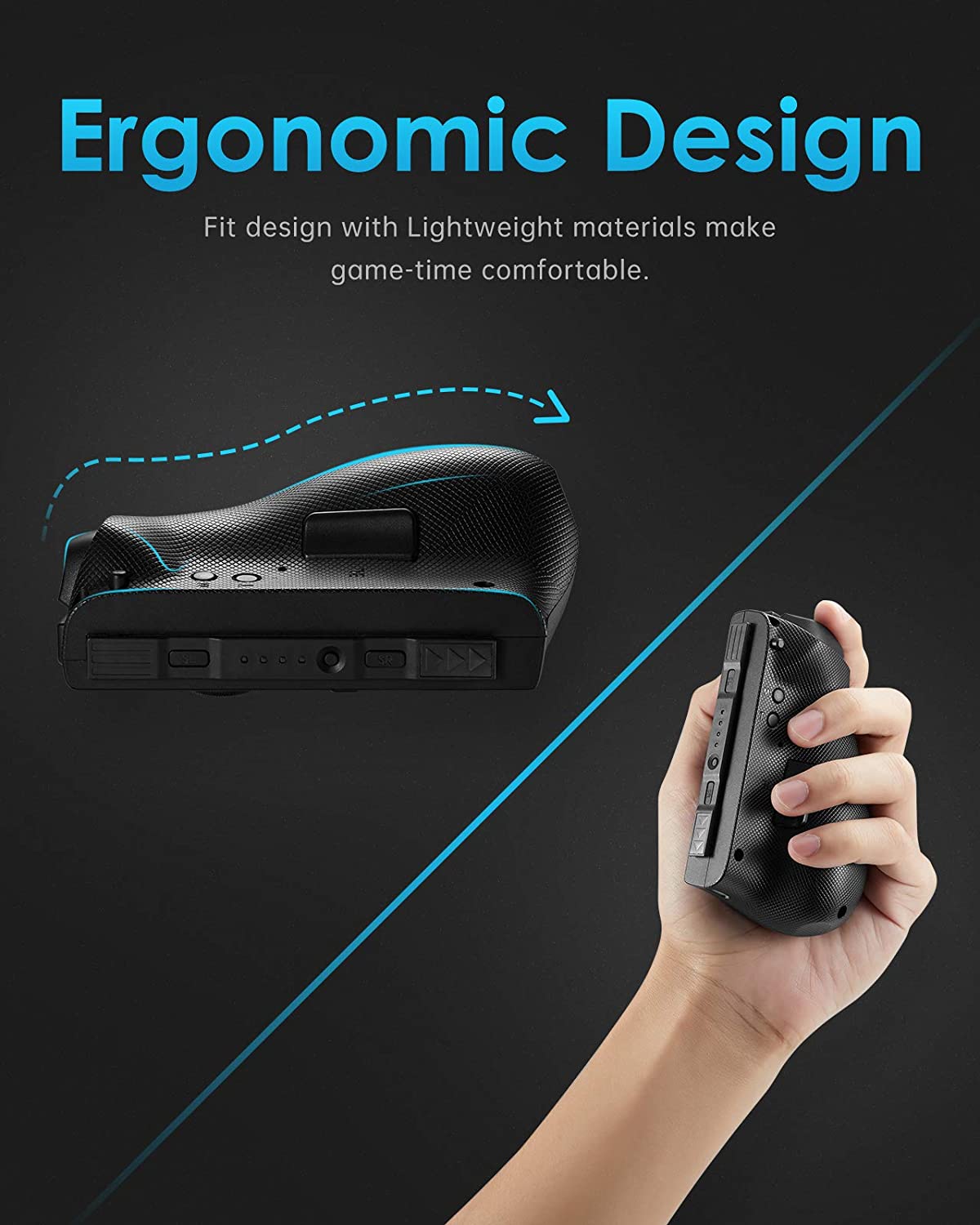 Joy-Con Controller voor Nintendo Switch - Zwart RGB