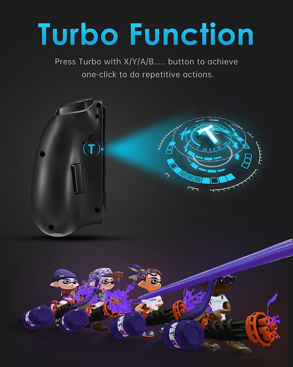 Joy-Con Controller voor Nintendo Switch - Zwart RGB