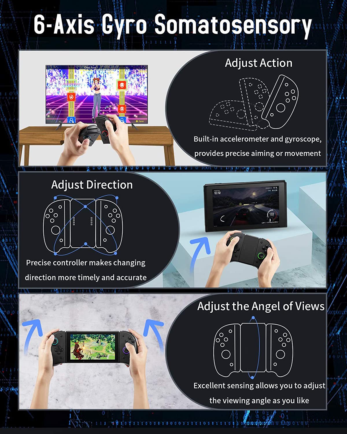 Joy-Con Controller voor Nintendo Switch - Zwart RGB