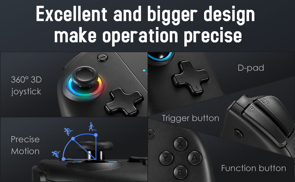 Joy-Con Controller voor Nintendo Switch - Zwart RGB