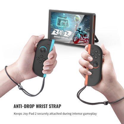 PlayCool Switch 2 – Joy-Con Strap Pair – Rood/Blauw