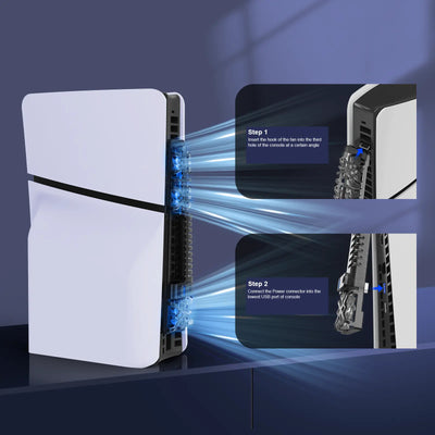 PlayCool PlayStation 5 Slim – RGB Koelventilator – Disc & Digital – Zwart PlayCool