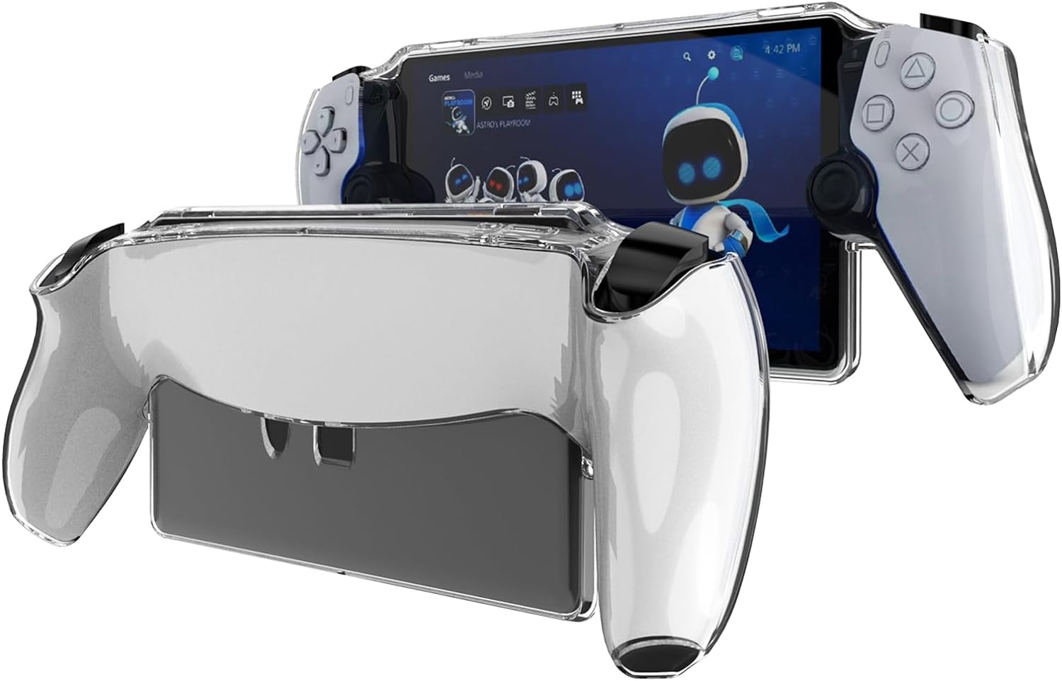 PlayCool Transparent Case &amp; Blue Light Protectors for PlayStation Portal