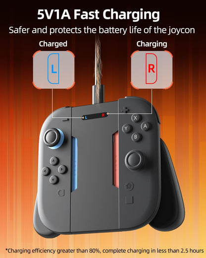 Nintendo Switch 2 Joy-Con charging grip – controller oplader & grip