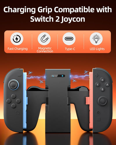 Nintendo Switch 2 Joy-Con charging grip – controller oplader & grip
