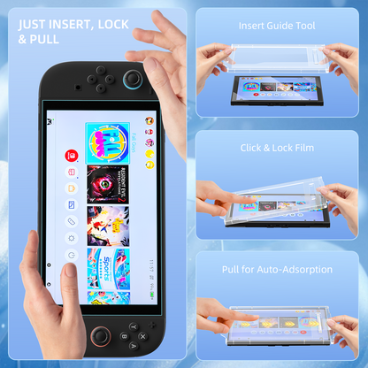 Nintendo Switch 2 grip accessoires bundel – 11-in-1 grip set met case & verwisselbare controller grips