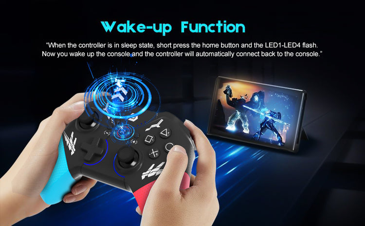 PlayCool Pro-controller voor Nintendo Switch/Lite/OLED - RGB, NFC, Turbo