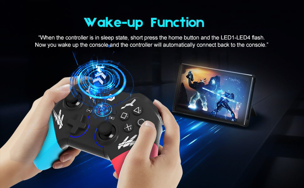 PlayCool Pro controller for Nintendo Switch/Lite/OLED - RGB, NFC, Turbo