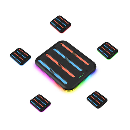 Nintendo Switch 2 Joy-Con oplader – charging dock voor 4 controllers met RGB verlichting