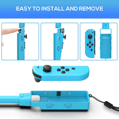 PlayCool Nintendo Switch – Joy-Con Golfclubs (2-Pack) – Rood/Blauw