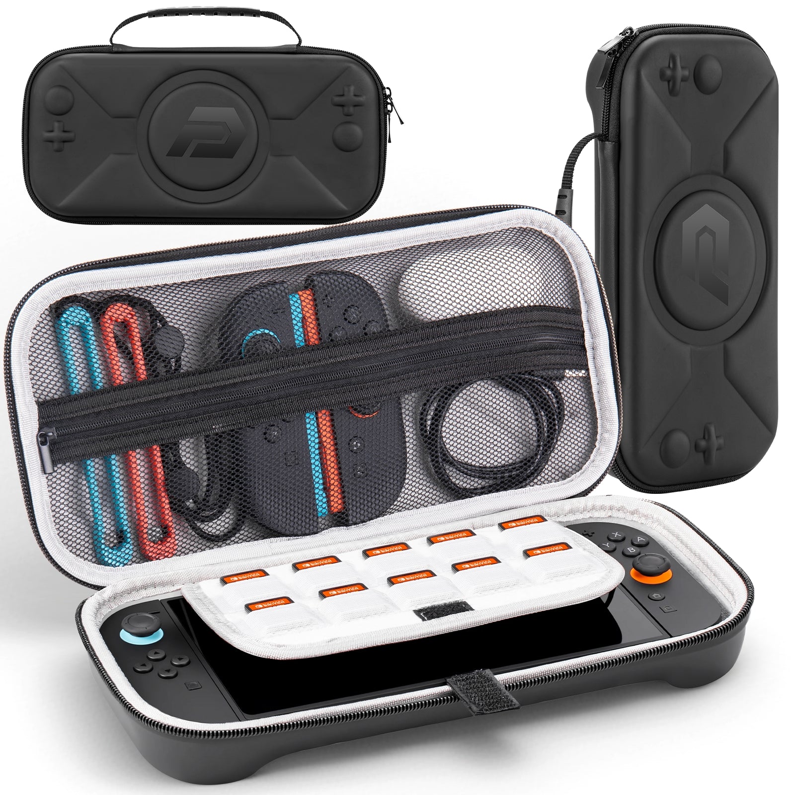 Nintendo Switch 2 accessoires bundel – 18-in-1 race kit met sturen, grips & case